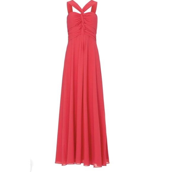 One33 Social Raspberry Gown Red Size 0 - Picture 4 of 8